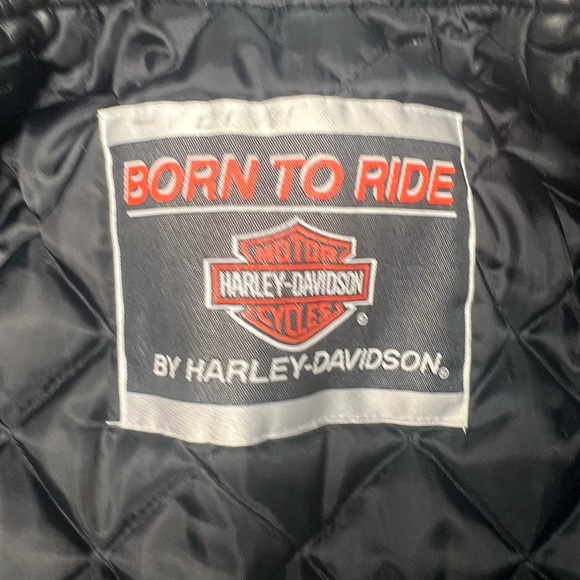 Harley Davidson jacket size 4T vintage 1997 circa boy/girl - Picture 4 of 8